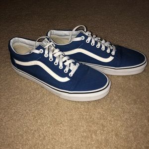 NEW Vans Blue Old Skools